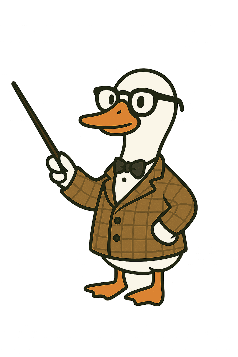 Professor Goose mascot